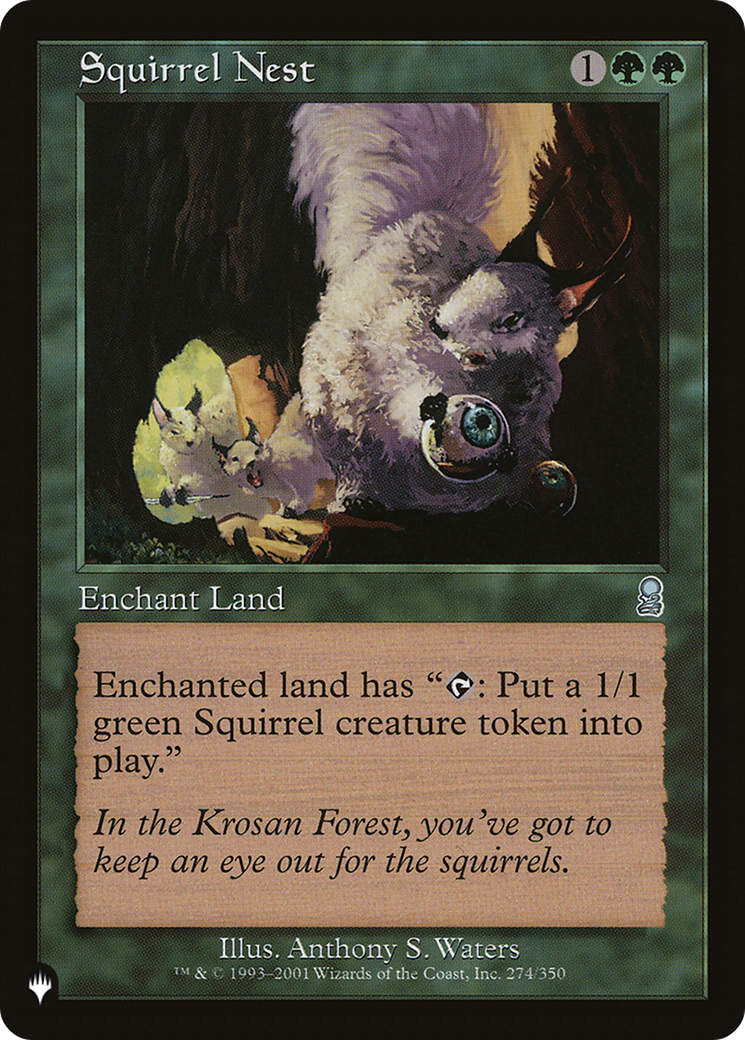 Squirrel Nest [The List Reprints] | The Time Vault CA