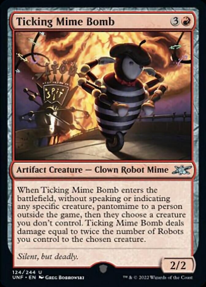 Ticking Mime Bomb [Unfinity] | The Time Vault CA
