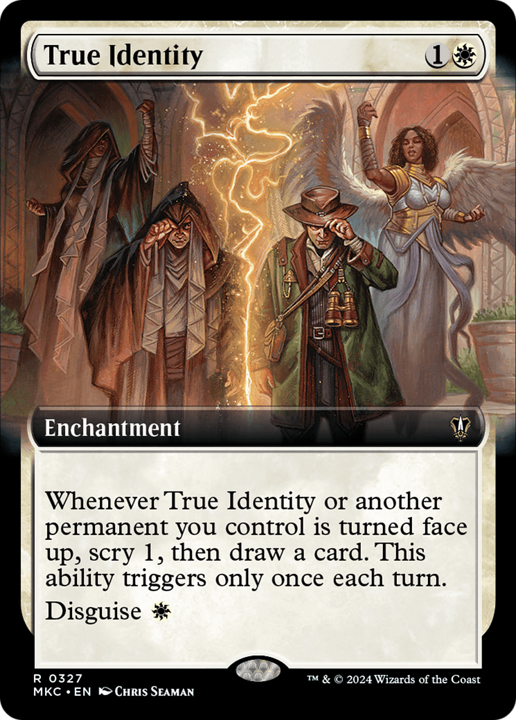 True Identity (Extended Art) [Murders at Karlov Manor Commander] | The Time Vault CA