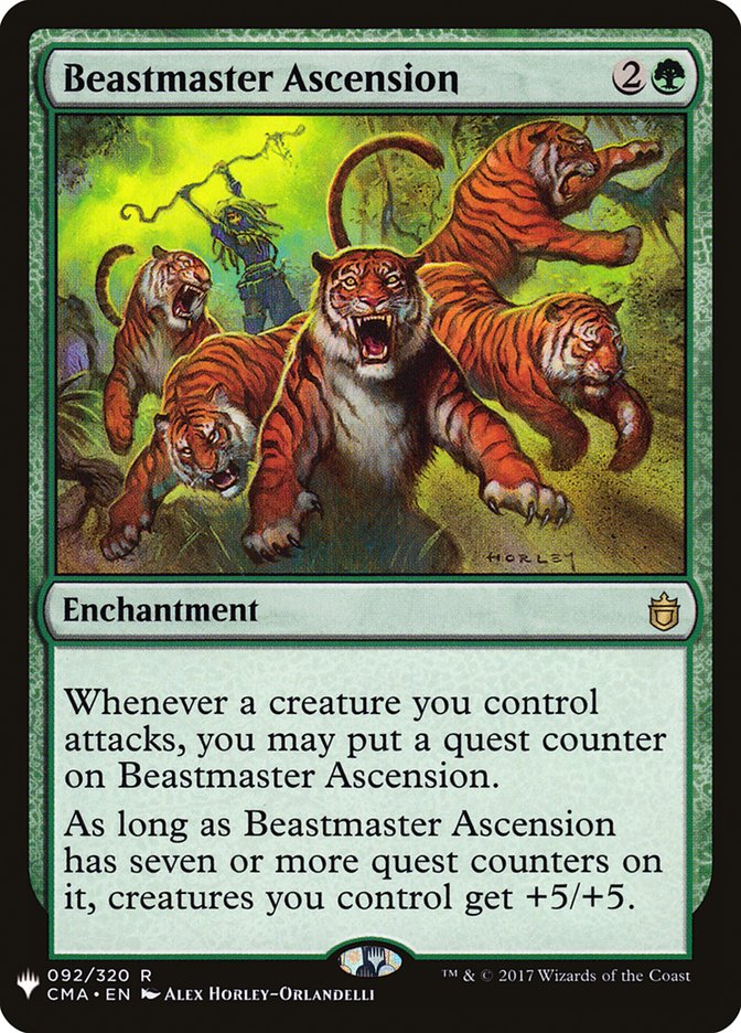 Beastmaster Ascension [Mystery Booster] | The Time Vault CA