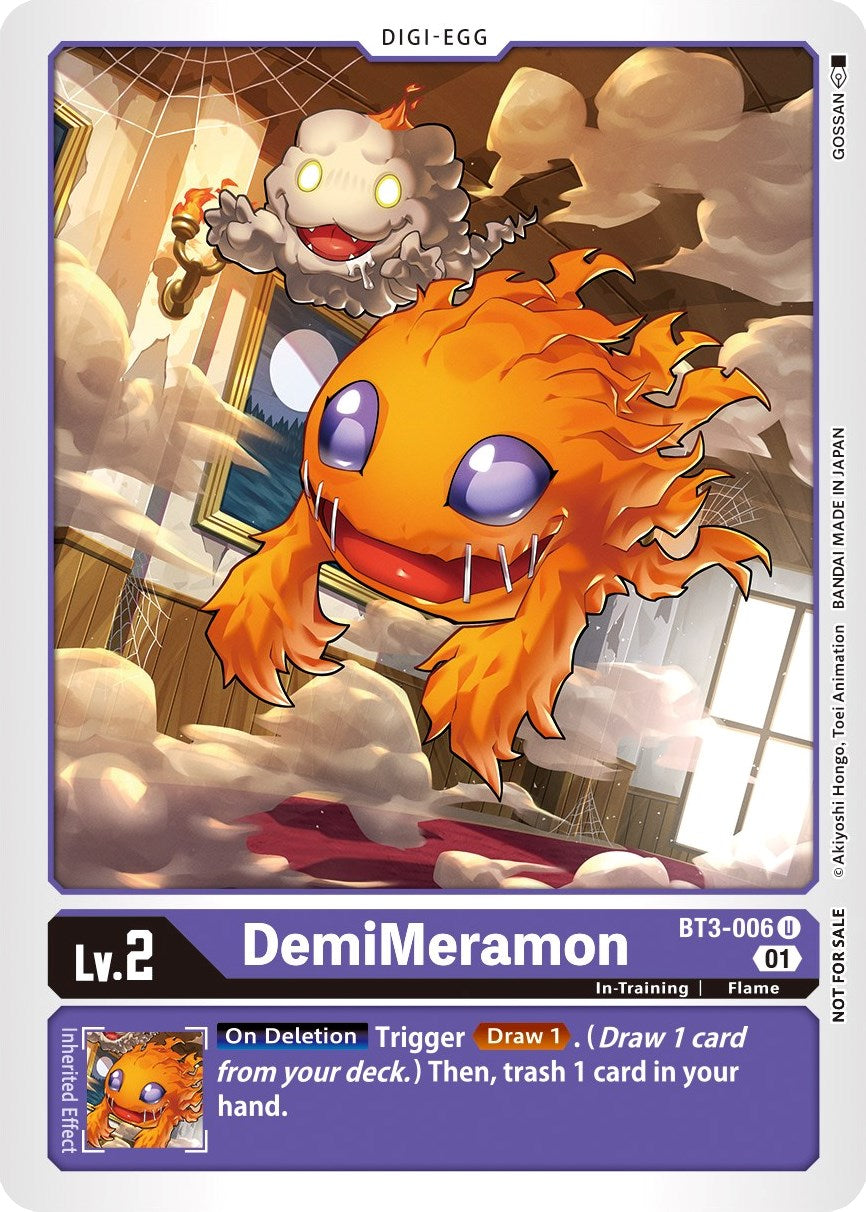 DemiMeramon [BT3-006] (Winner Pack New Awakening) [Release Special Booster Promos] | The Time Vault CA
