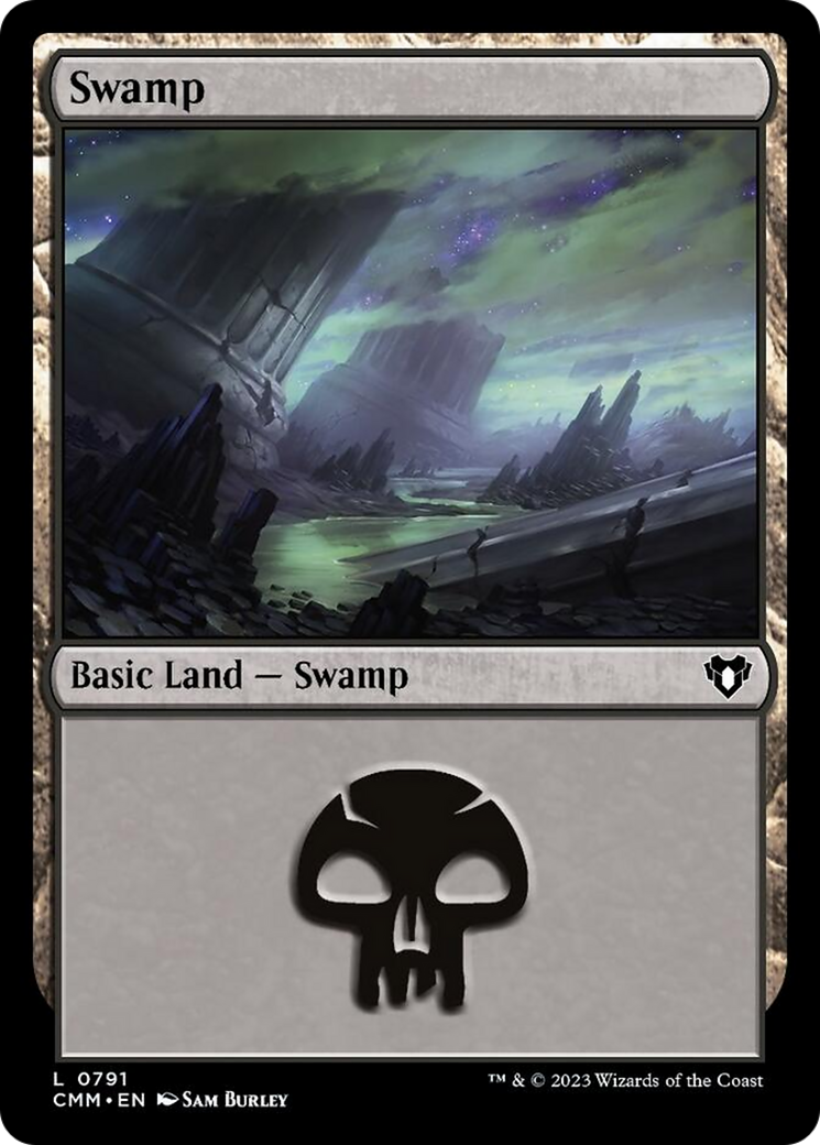 Swamp (791) [Commander Masters] | The Time Vault CA