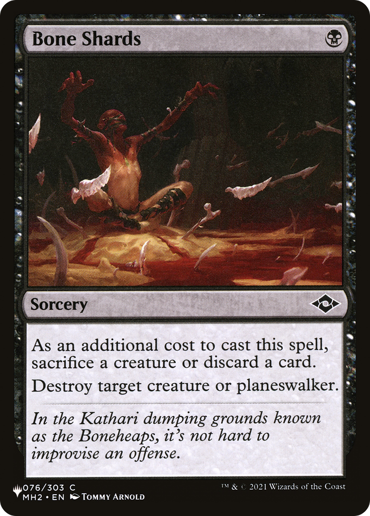 Bone Shards [The List] | The Time Vault CA