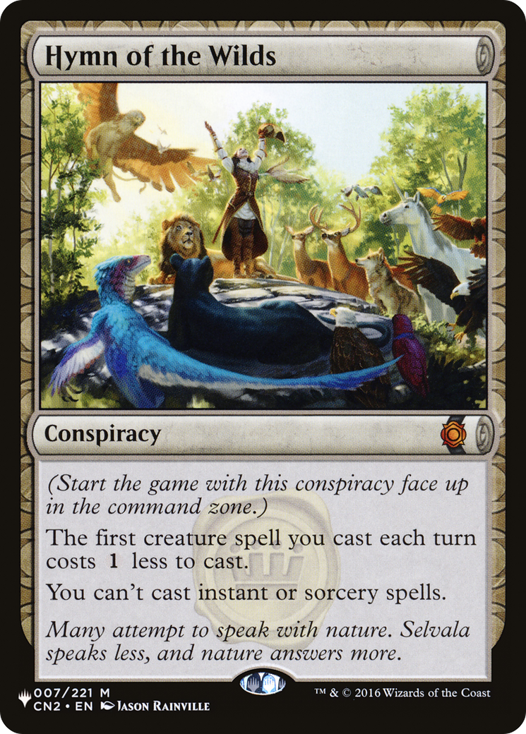Hymn of the Wilds [The List] | The Time Vault CA