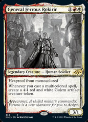 General Ferrous Rokiric (Sketch) [Modern Horizons 2] | The Time Vault CA