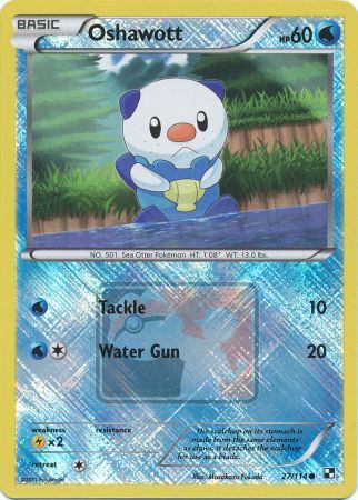 Oshawott (27/114) (League Promo) [Black & White: Base Set] | The Time Vault CA