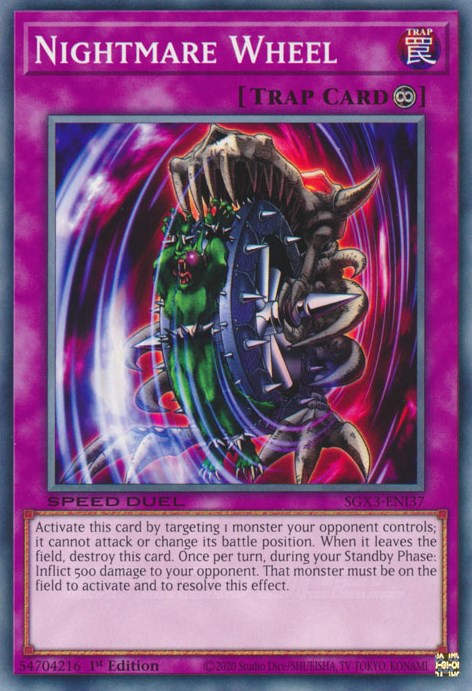 Nightmare Wheel [SGX3-ENI37] Common | The Time Vault CA