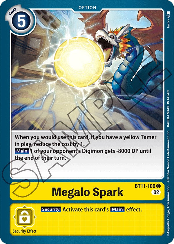 Megalo Spark [BT11-100] [Dimensional Phase] | The Time Vault CA