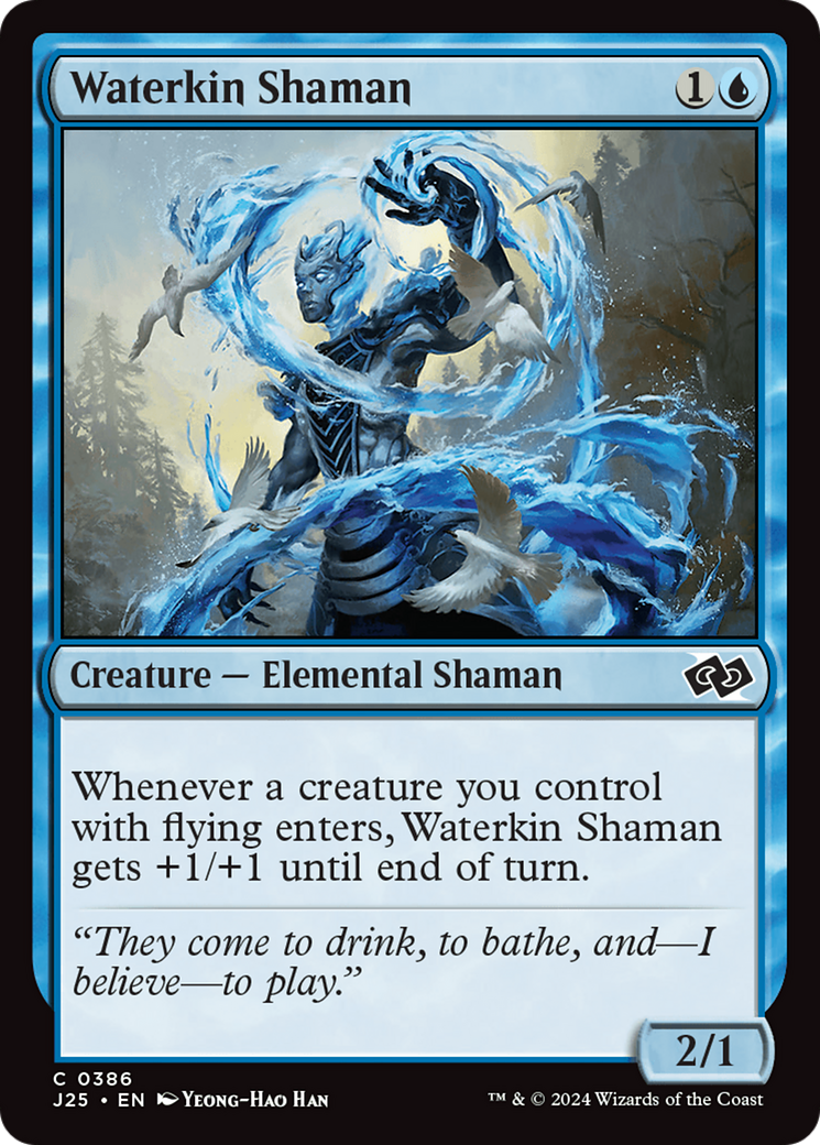 Waterkin Shaman [Foundations Jumpstart] | The Time Vault CA