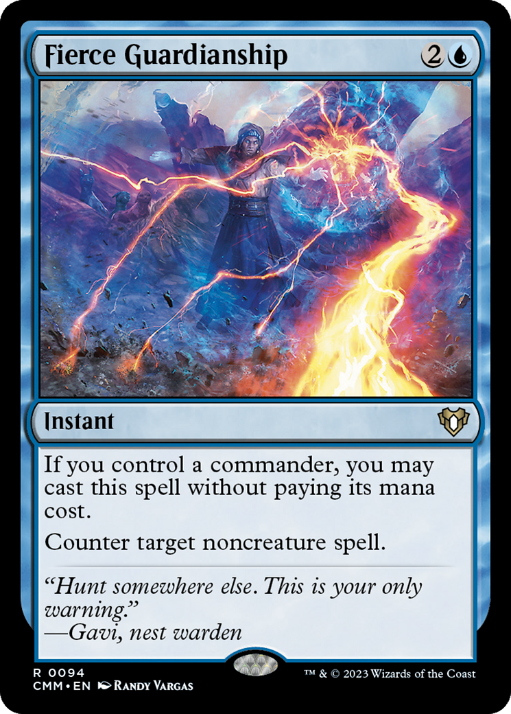 Fierce Guardianship [Commander Masters] | The Time Vault CA
