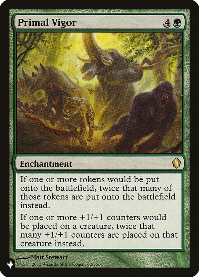 Primal Vigor [The List] | The Time Vault CA