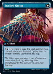 Braided Net // Braided Quipu (Extended Art) [The Lost Caverns of Ixalan] | The Time Vault CA