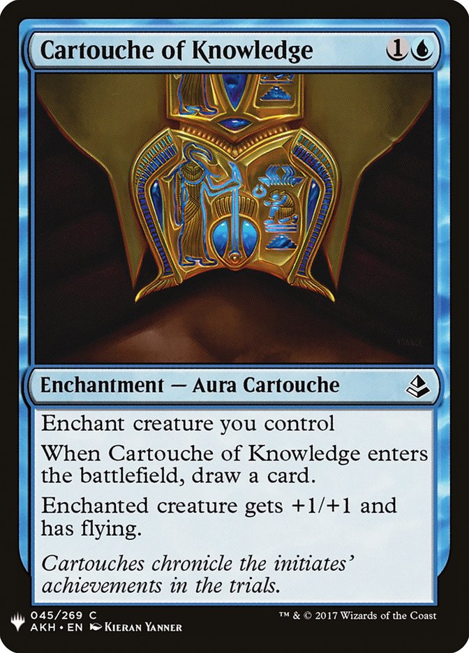 Cartouche of Knowledge [Mystery Booster] | The Time Vault CA