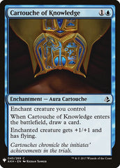 Cartouche of Knowledge [Mystery Booster] | The Time Vault CA