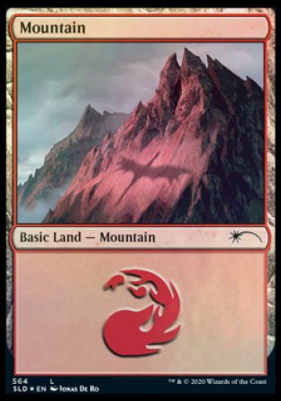 Mountain (Dragons) (564) [Secret Lair Drop Promos] | The Time Vault CA