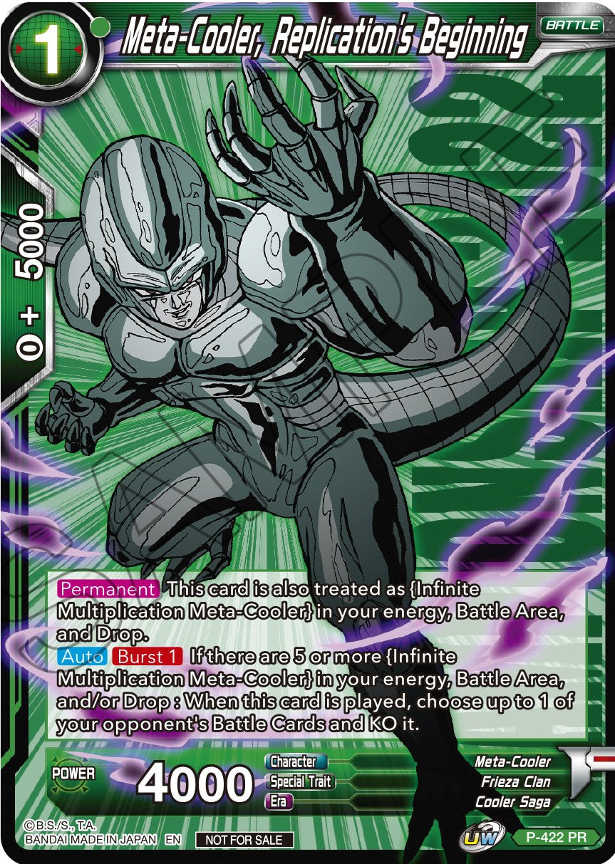 Meta-Cooler, Replication's Beginning (Championship Pack 2022 Vol.2) (P-422) [Promotion Cards] | The Time Vault CA