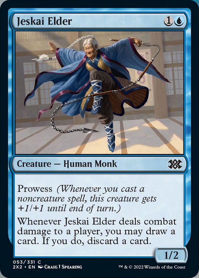 Jeskai Elder [Double Masters 2022] | The Time Vault CA