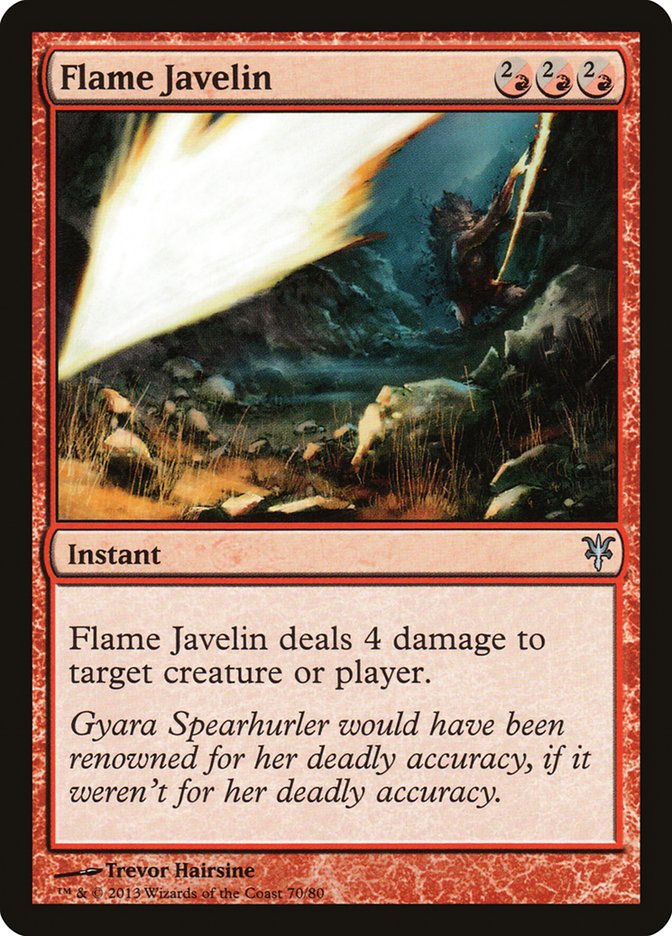 Flame Javelin [Duel Decks: Sorin vs. Tibalt] | The Time Vault CA