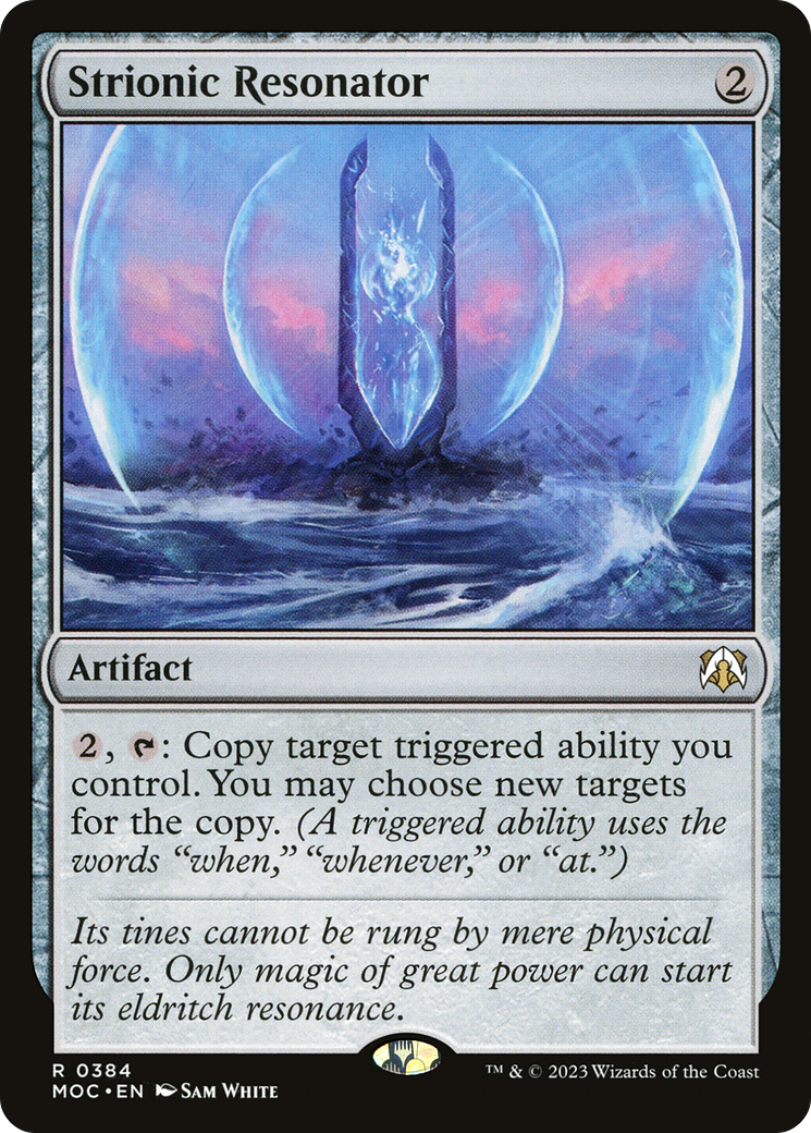 Strionic Resonator [March of the Machine Commander] | The Time Vault CA