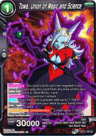 Towa, Union of Magic and Science (BT11-139) [Vermilion Bloodline 2nd Edition] | The Time Vault CA