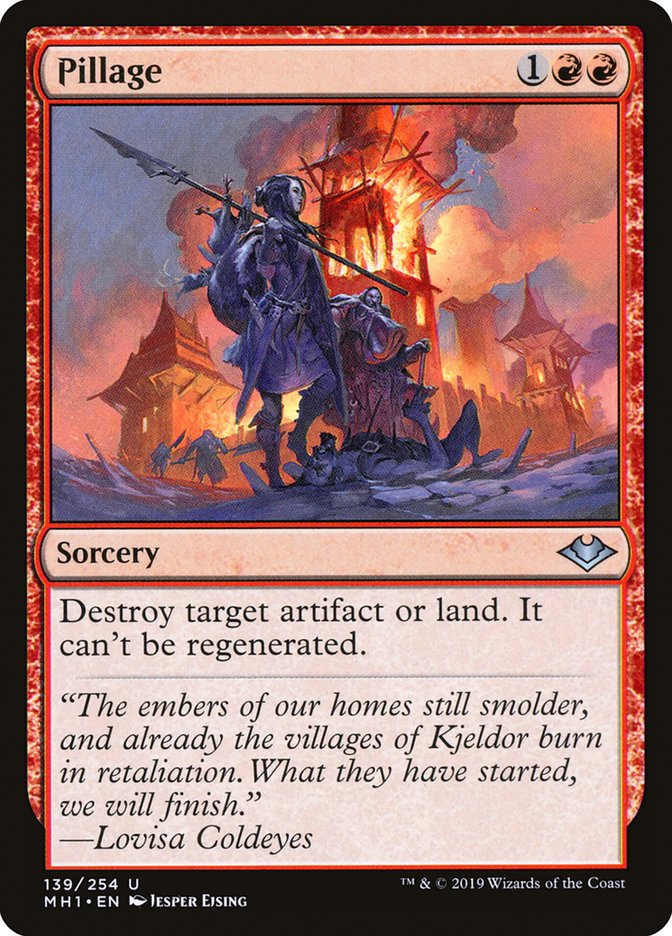 Pillage [Modern Horizons] | The Time Vault CA