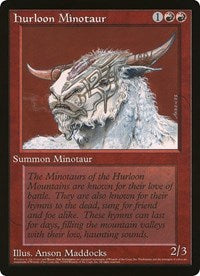 Hurloon Minotaur (Oversized) [Oversize Cards] | The Time Vault CA