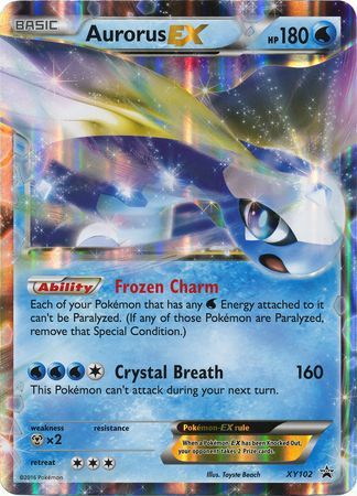 Aurorus EX (XY102) (Jumbo Card) [XY: Black Star Promos] | The Time Vault CA