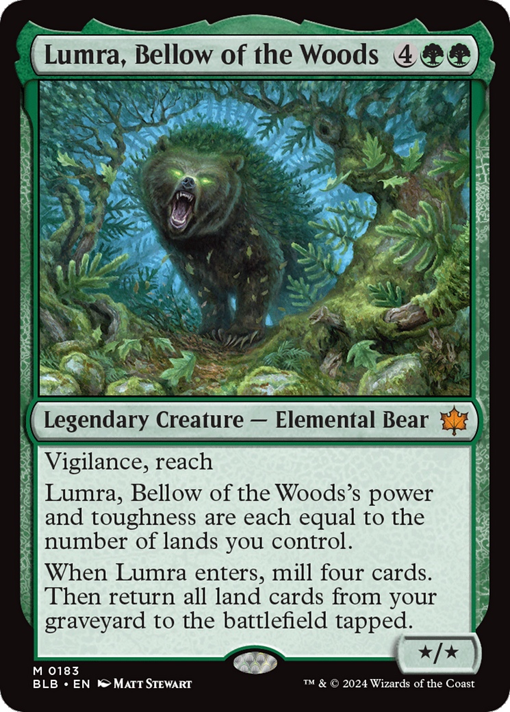 Lumra, Bellow of the Woods [Bloomburrow] | The Time Vault CA