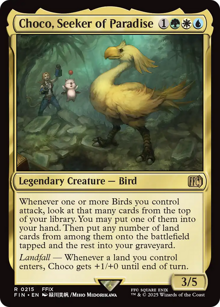 Choco, Seeker of Paradise [FINAL FANTASY] | The Time Vault CA