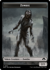 Zombie // Insect (0027) Double-Sided Token [Modern Horizons 3 Tokens] | The Time Vault CA
