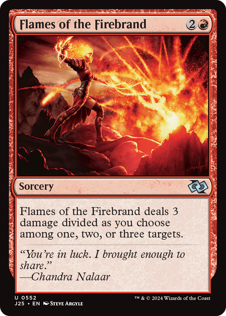 Flames of the Firebrand [Foundations Jumpstart] | The Time Vault CA