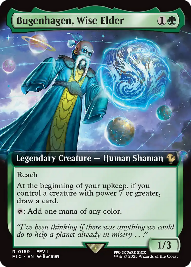 Bugenhagen, Wise Elder (Extended Art) [FINAL FANTASY Commander] | The Time Vault CA