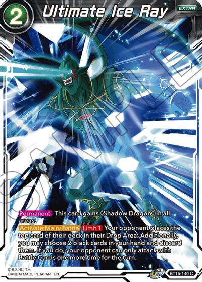 Ultimate Ice Ray (BT15-140) [Saiyan Showdown] | The Time Vault CA