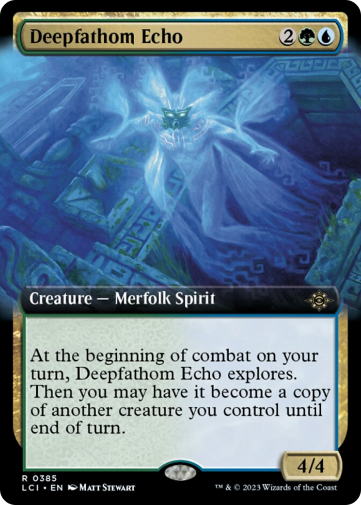 Deepfathom Echo (Extended Art) [The Lost Caverns of Ixalan] | The Time Vault CA
