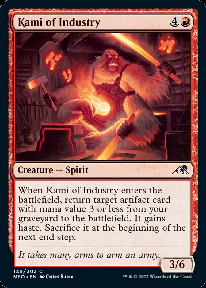 Kami of Industry [Kamigawa: Neon Dynasty] | The Time Vault CA