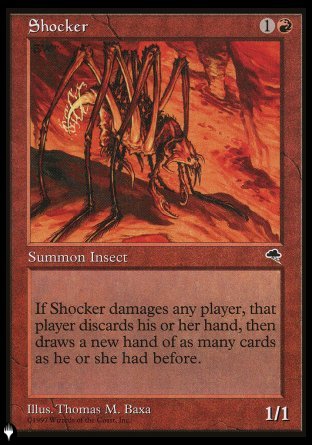 Shocker [The List] | The Time Vault CA