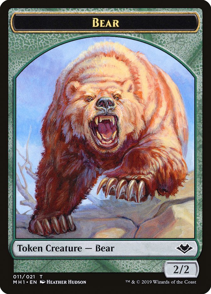 Bear Token [Modern Horizons Tokens] | The Time Vault CA