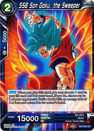 SSB Son Goku, the Sweeper (BT7-027) [Assault of the Saiyans] | The Time Vault CA