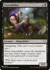 Graveshifter [The List Reprints] | The Time Vault CA