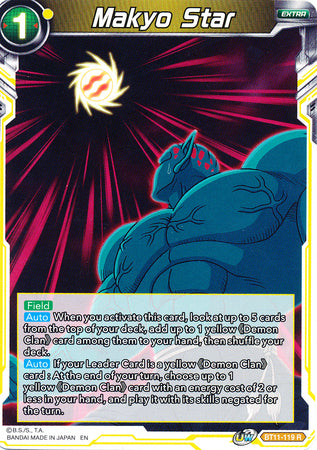 Makyo Star (BT11-119) [Vermilion Bloodline] | The Time Vault CA