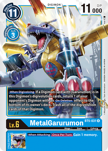 MetalGarurumon [BT5-031] [Battle of Omni] | The Time Vault CA