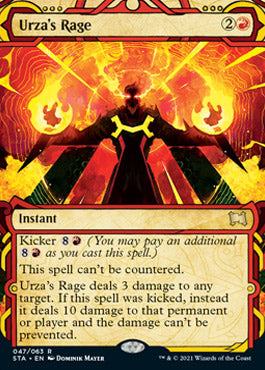 Urza's Rage (Foil Etched) [Strixhaven: Mystical Archive] | The Time Vault CA