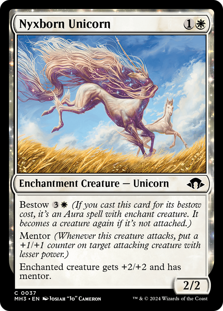 Nyxborn Unicorn [Modern Horizons 3] | The Time Vault CA