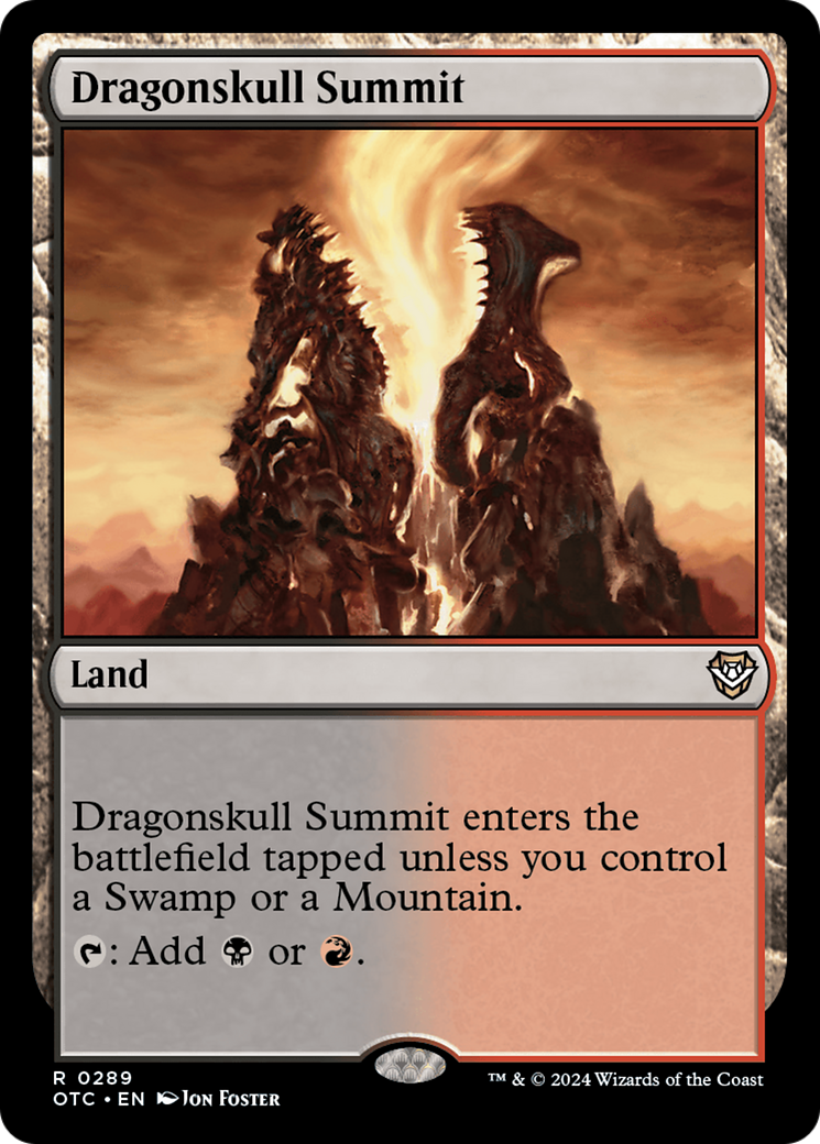 Dragonskull Summit [Outlaws of Thunder Junction Commander] | The Time Vault CA