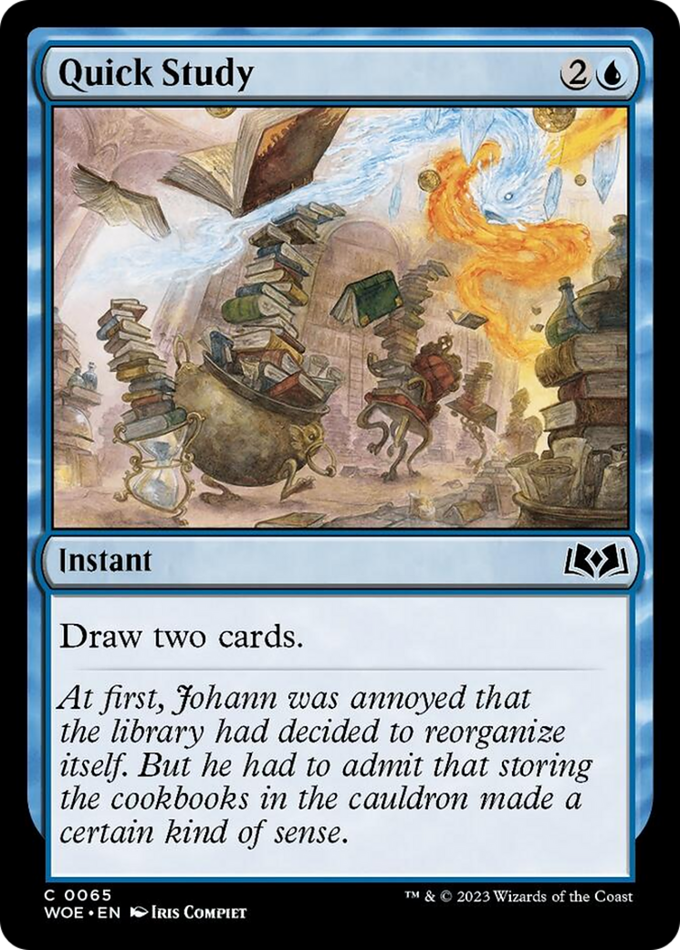 Quick Study [Wilds of Eldraine] | The Time Vault CA