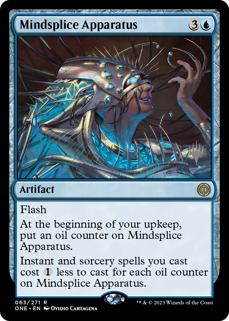 Mindsplice Apparatus (Promo Pack) [Phyrexia: All Will Be One Promos] | The Time Vault CA