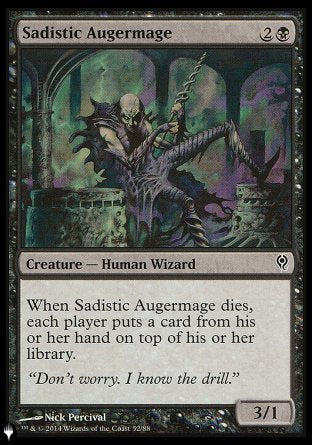 Sadistic Augermage [The List] | The Time Vault CA