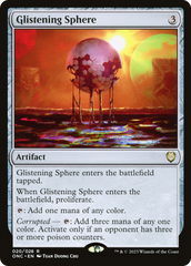 Glistening Sphere [Phyrexia: All Will Be One Commander] | The Time Vault CA