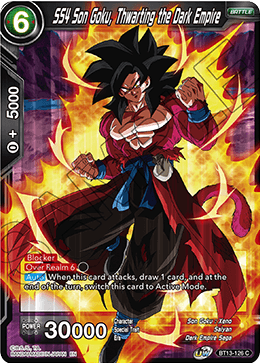 SS4 Son Goku, Thwarting the Dark Empire (Common) (BT13-126) [Supreme Rivalry] | The Time Vault CA