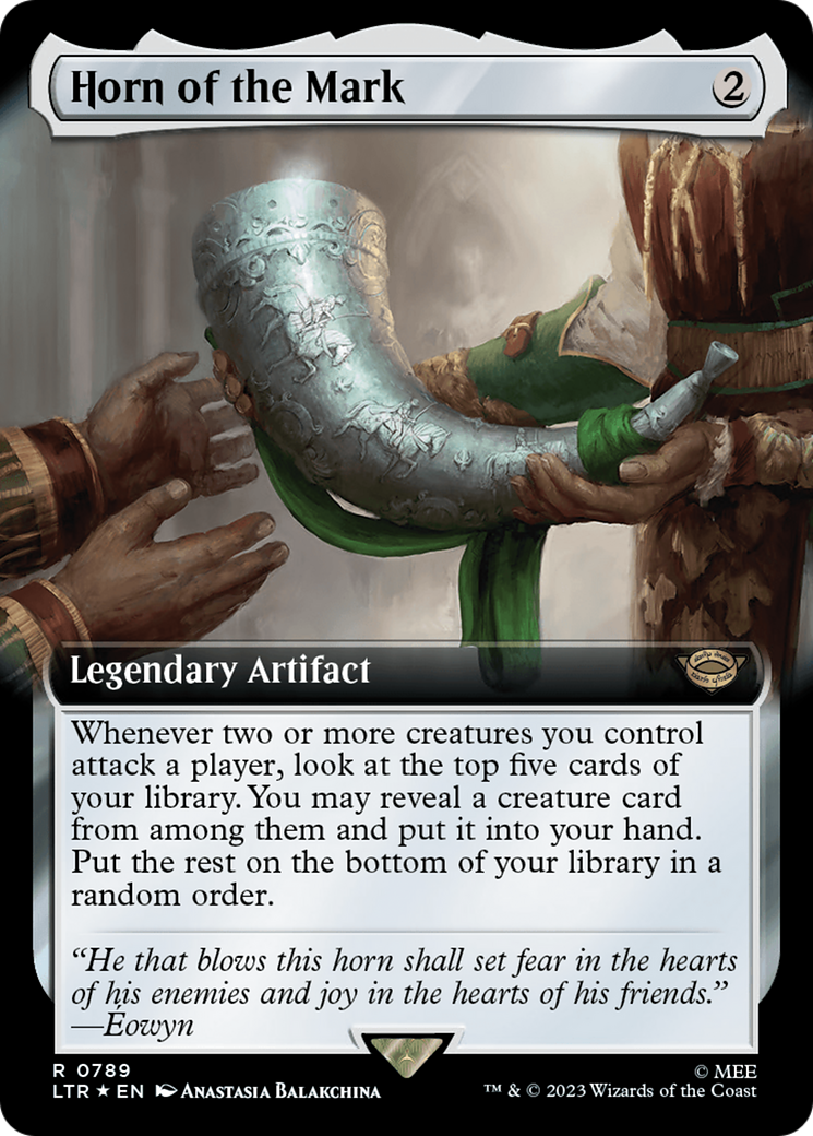 Horn of the Mark (Extended Art) (Surge Foil) [The Lord of the Rings: Tales of Middle-Earth] | The Time Vault CA